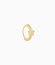 Star Seamless Ring - Brass - Septum - Oumo Jewelry