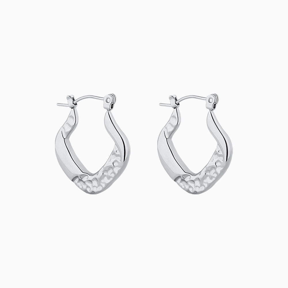 Unique Hoops - Stainless Steel - Oumo Jewelry