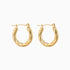 Twist Hoop Earrings - OhmoJewelry