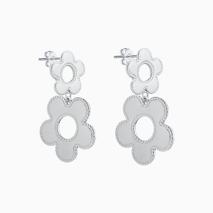 Flower Dangle Earrings - OhmoJewelry