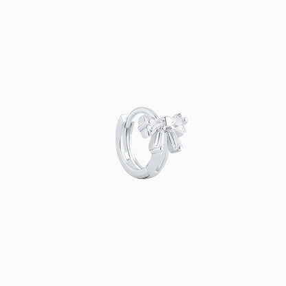 Shiny Bow Helix Hoop - OhmoJewelry