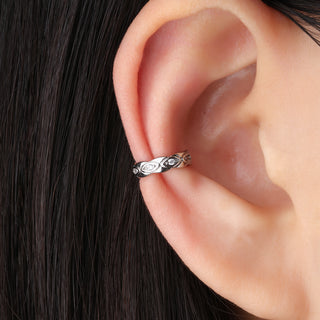 Evil Eye Ear Cuff - OhmoJewelry