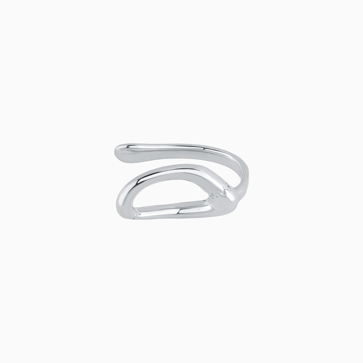 Oval Ear Cuff - Brass - Oumo Jewelry