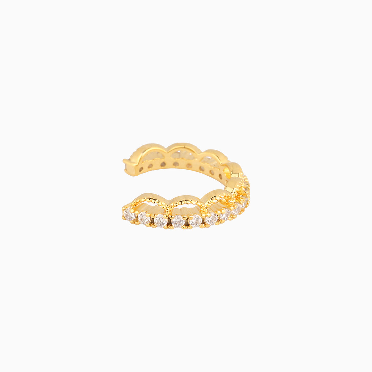 Exquisite Ear Cuff - Brass - Oumo Jewelry