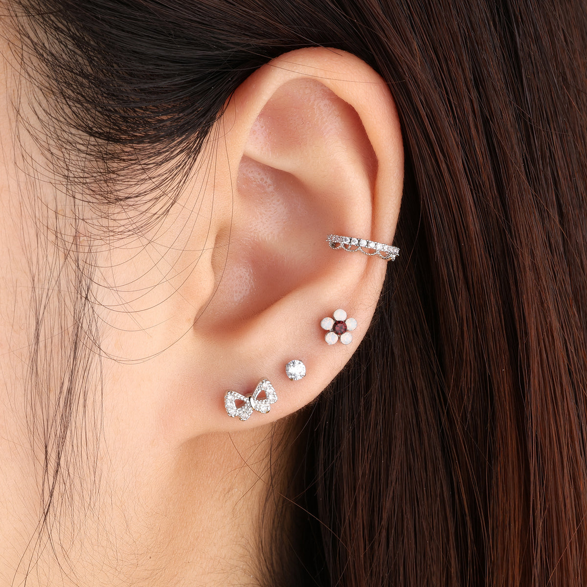 Exquisite Ear Cuff - Brass - Oumo Jewelry