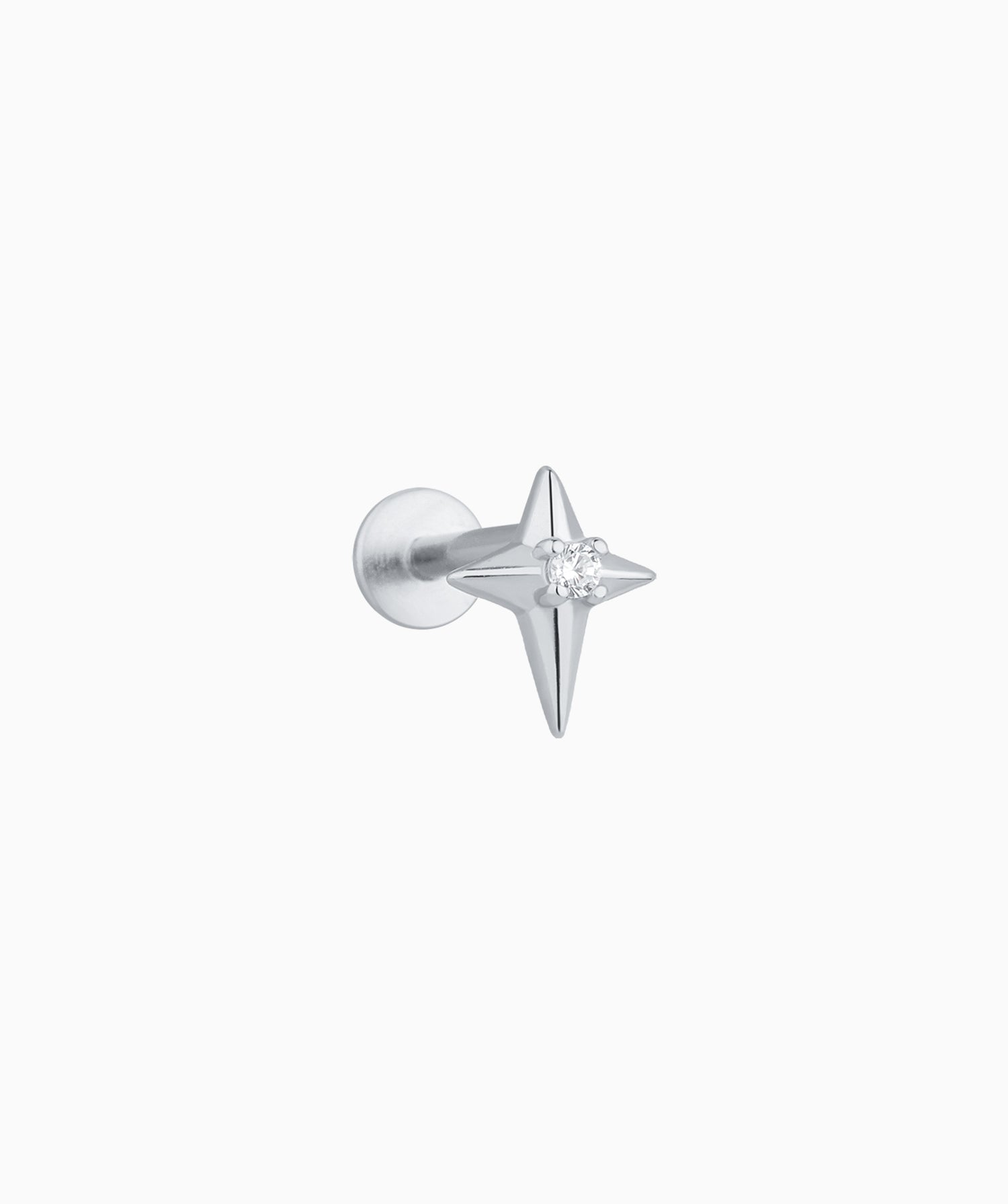 Four-Pointed Star Stud