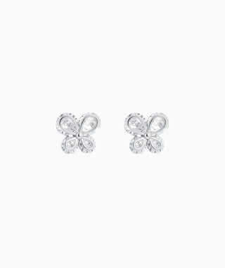 Sparkling Butterfly Studs - OumoJewelry