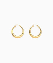 Basic Hoops - Stainless Steel - Oumo Jewelry