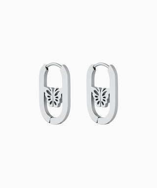 Chic Butterfly Hoops - OumoJewelry