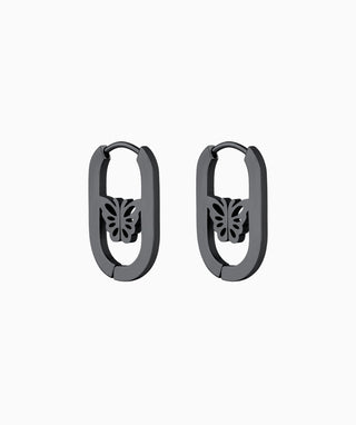 Chic Butterfly Hoops - OumoJewelry