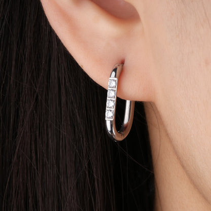 U-Shaped Hoops - OhmoJewelry