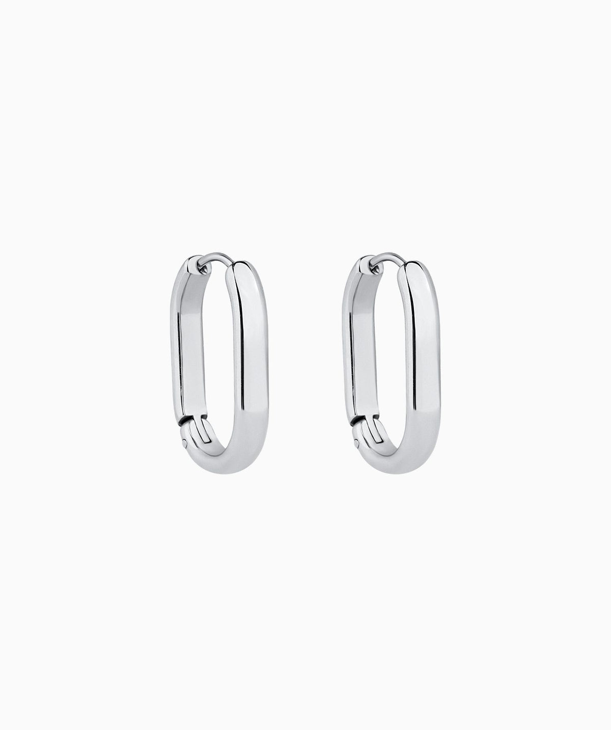 Classic U-Shaped Hoops - Stainless Steel - Oumo Jewelry