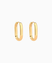 Classic U-Shaped Hoops - Stainless Steel - Oumo Jewelry