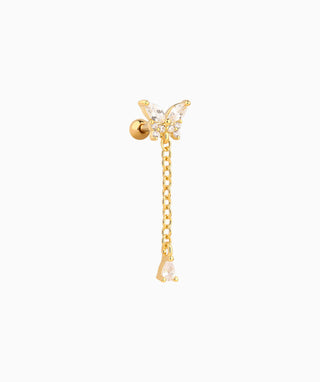 Butterfly Water Drop Pendant Chain - OumoJewelry