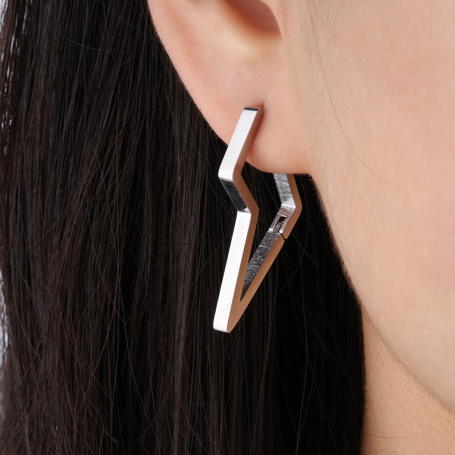 ⚡Lightning Hoops - OhmoJewelry