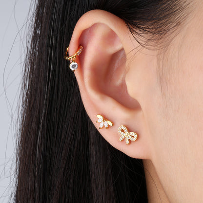 Cute Bow Stud - OhmoJewelry