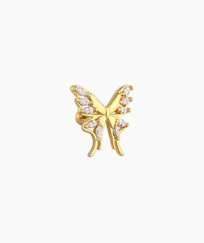 Charm Butterfly Stud