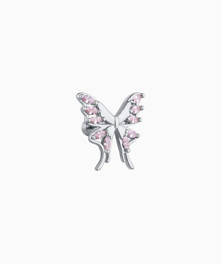 Charm Butterfly Flatback Stud - OumoJewelry