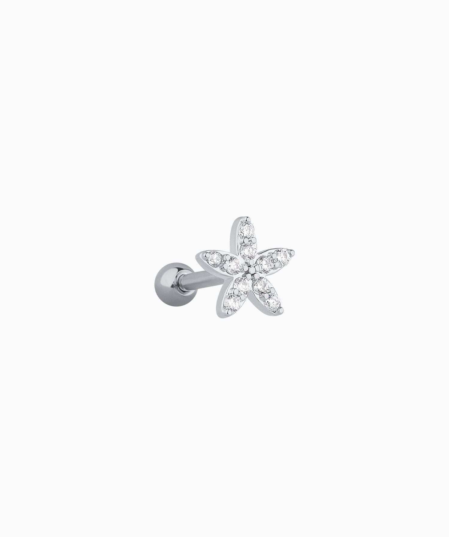 Gem Flower Stud