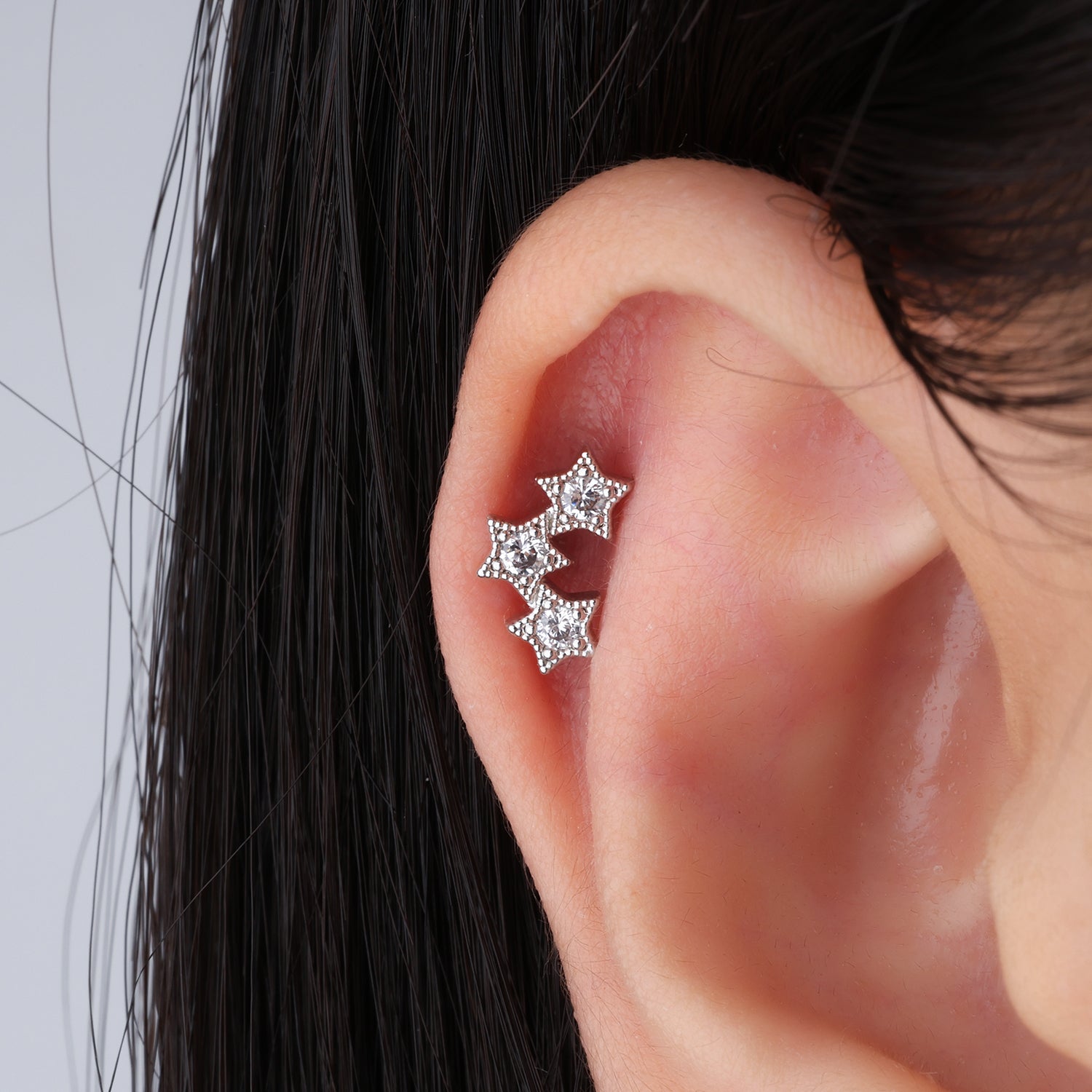 Star Surround Stud - OhmoJewelry