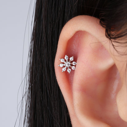 Gorgeous Flower Stud - OhmoJewelry