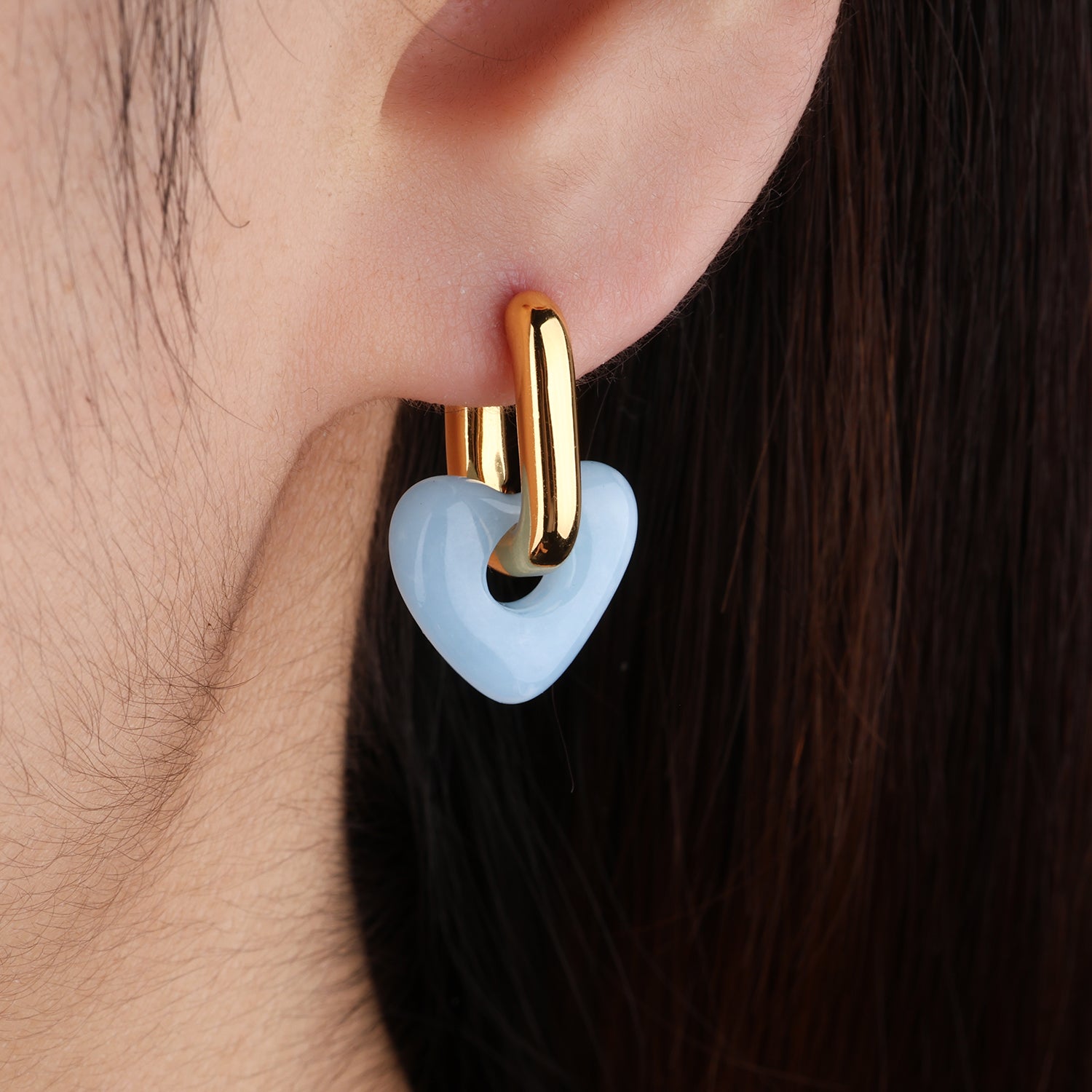 U-Shaped Love Drop Earrings - OhmoJewelry