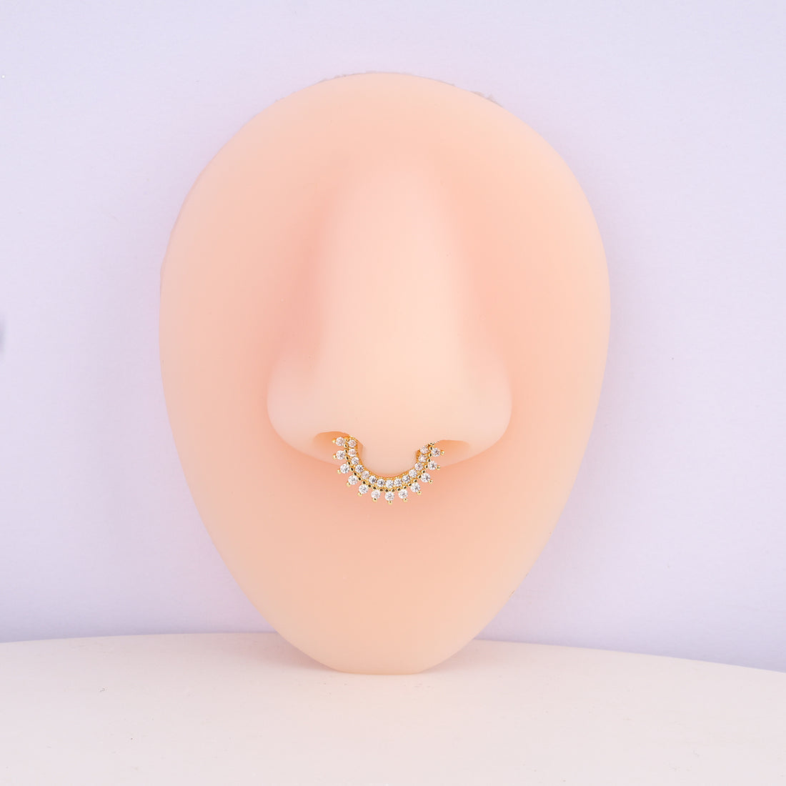 Gorgeous Sparkling Septum Clicker - OhmoJewelry