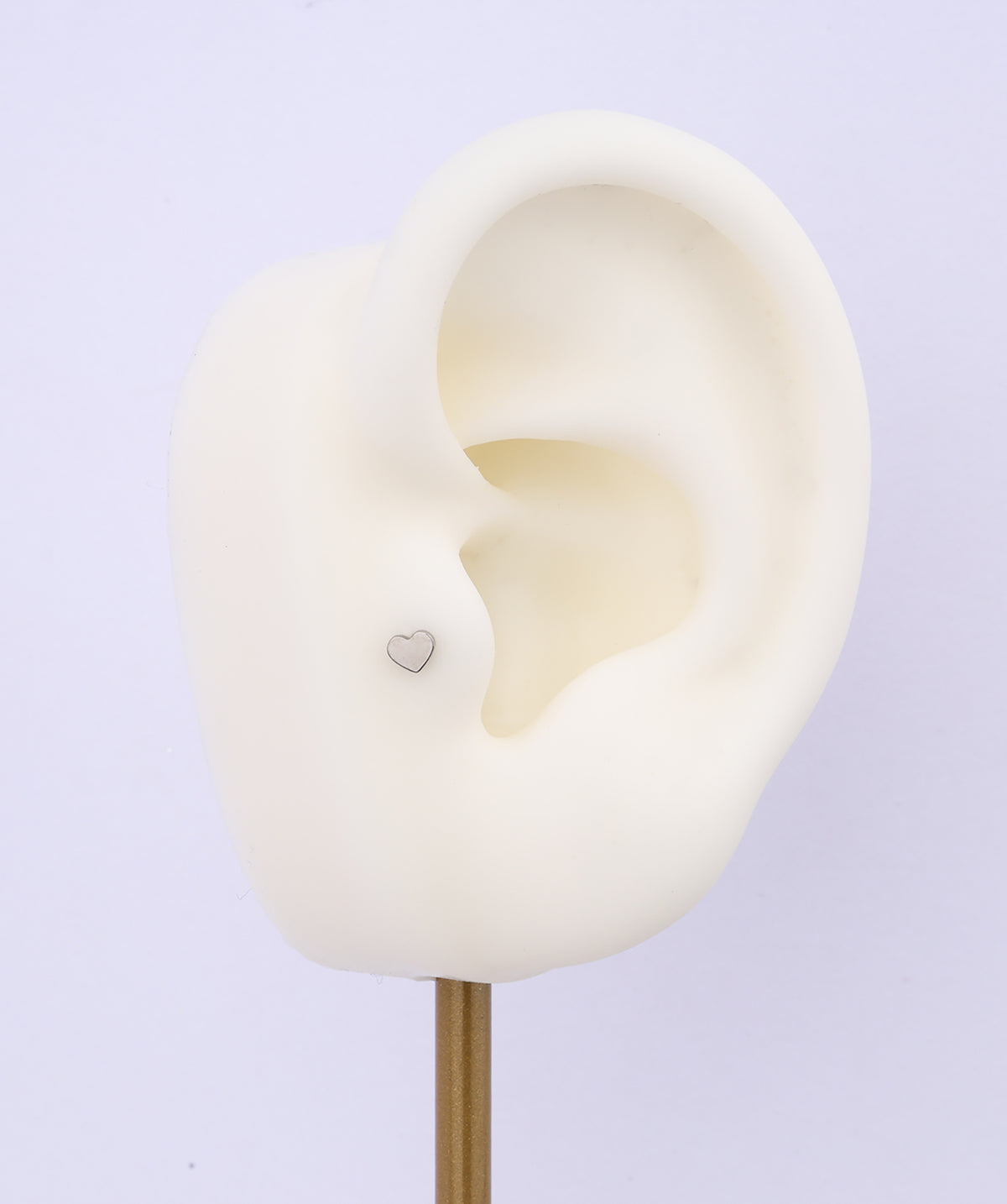 Titanium Galaxy Flatback Stud - Titanium - Helix, Forward Helix, Upper Lobe - Oumo Jewelry
