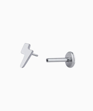 Titanium Galaxy Flatback Stud - OumoJewelry