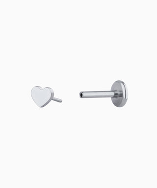 Titanium Galaxy Flatback Stud - OumoJewelry