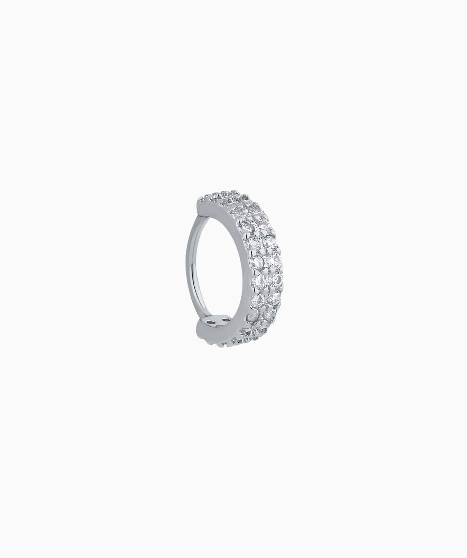 Duet Gemstone Seamless Ring