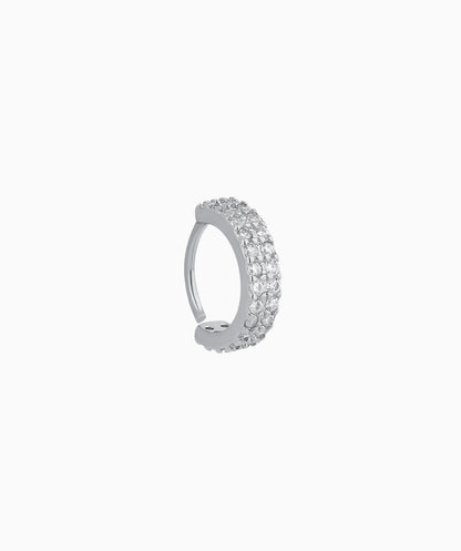 Duet Gemstone Seamless Ring