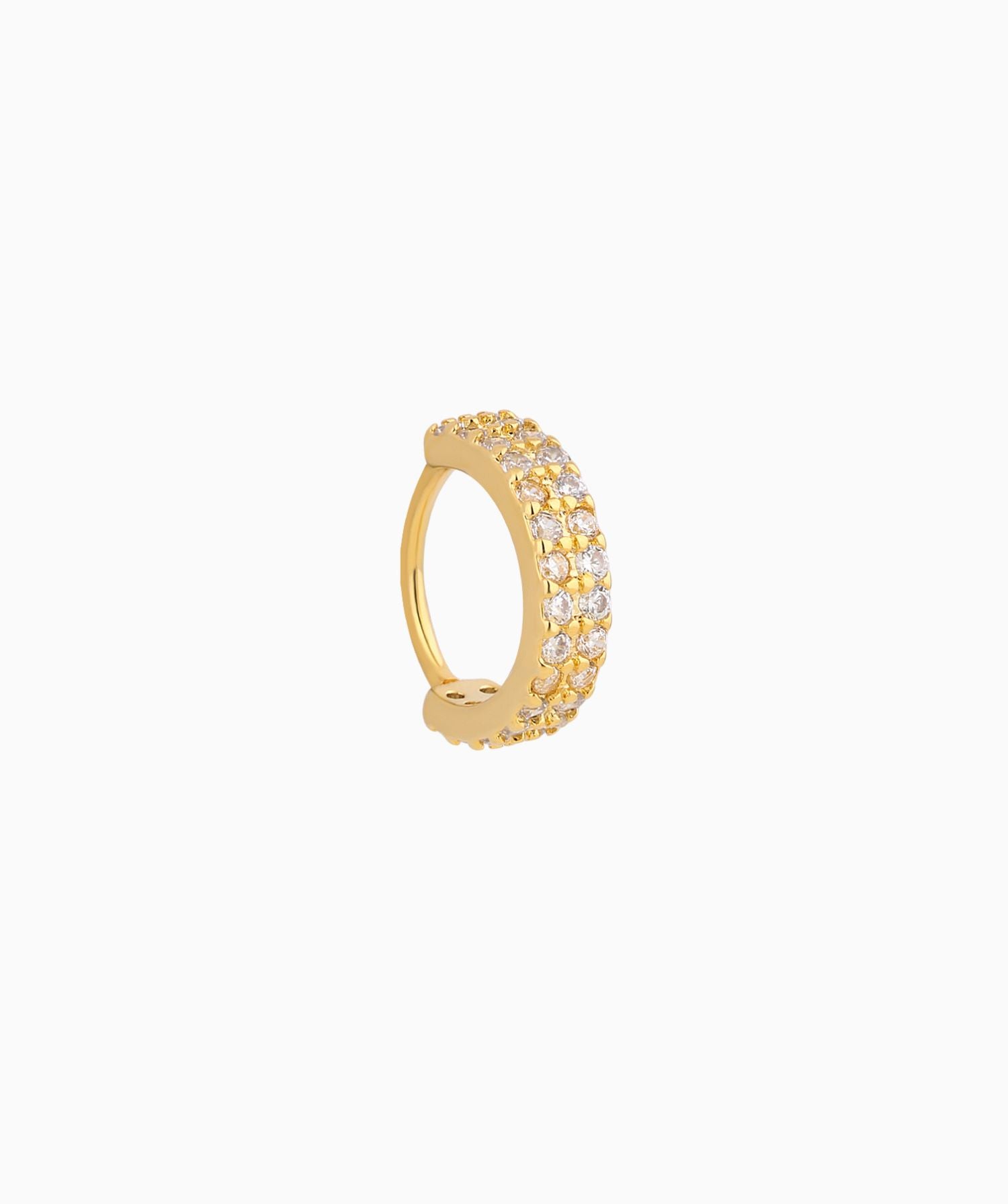 Duet Gemstone Seamless Ring