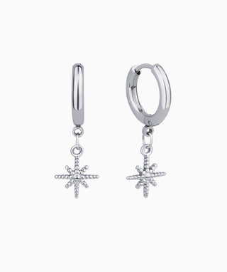 Eight-Pointed Star Drops - OumoJewelry