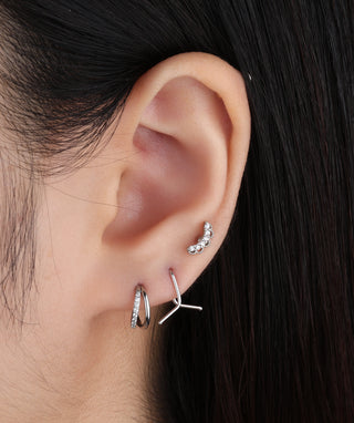 Line Earrings - OumoJewelry