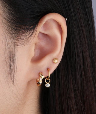Special Star Hoop - OumoJewelry