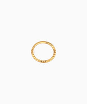 Cool Clicker Hoop - Stainless Steel - Daith, Septum - Oumo Jewelry