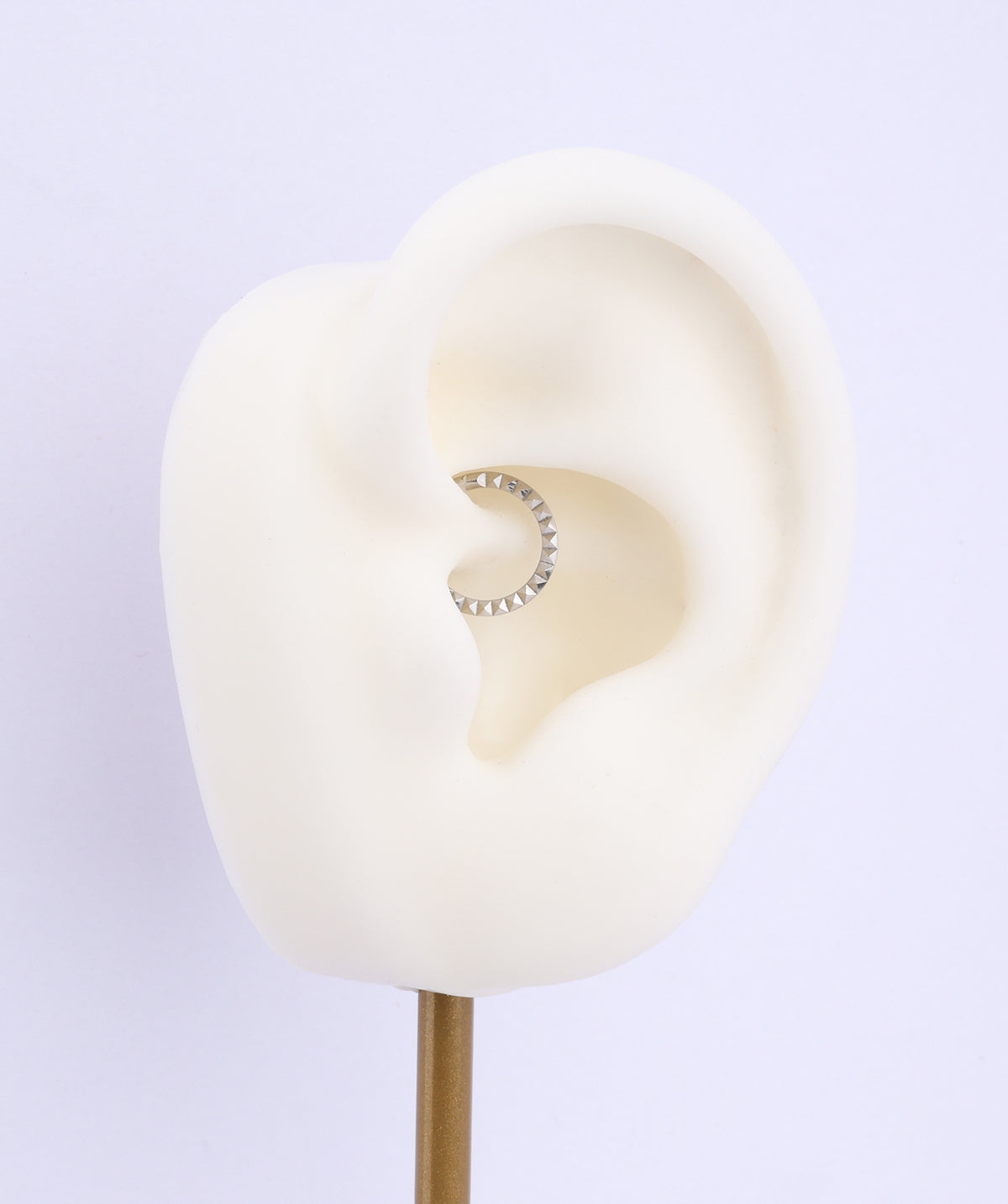 Cool Clicker Hoop - Stainless Steel - Daith, Septum - Oumo Jewelry