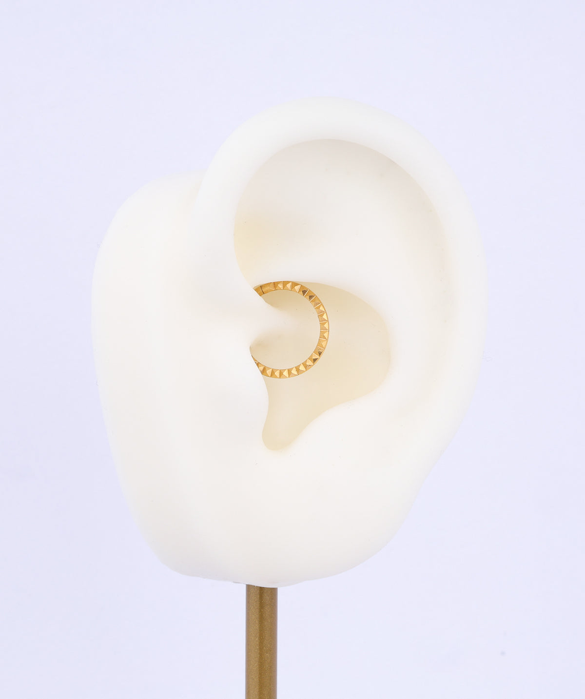 Cool Clicker Hoop - Stainless Steel - Daith, Septum - Oumo Jewelry