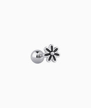 Cute Daisy Stud - Stainless Steel - Upper Lobe, Helix, Flat - Oumo Jewelry