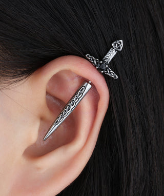 Retro Sword Stud - OumoJewelry