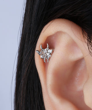 Devil Butterfly Stud - OumoJewelry