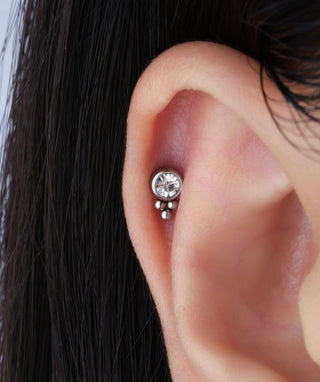 Dreamy Flatback Stud - OumoJewelry
