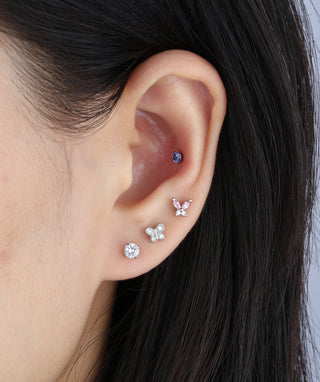 Playful Butterfly Stud - OumoJewelry
