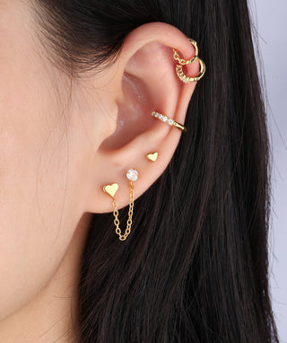 Romantic Heart Chain - OumoJewelry