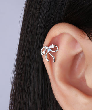 Beautiful Bow Stud - OumoJewelry