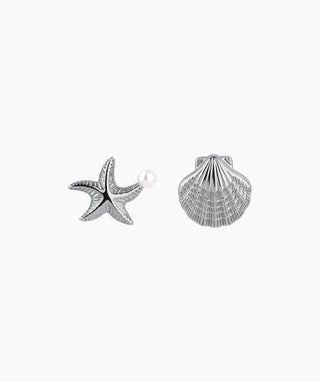 Starfish Pearl Shell Stud - OumoJewelry