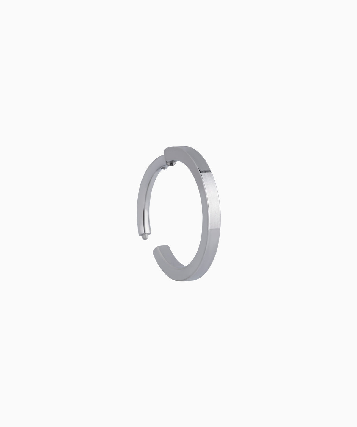 Titanium Simple Clicker Hoop - Titanium - Lobe, Upper Lobe, Helix - Oumo Jewelry