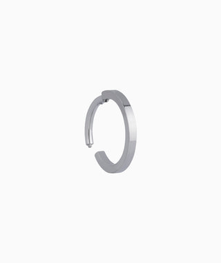 Titanium Simple Clicker Hoop - OumoJewelry
