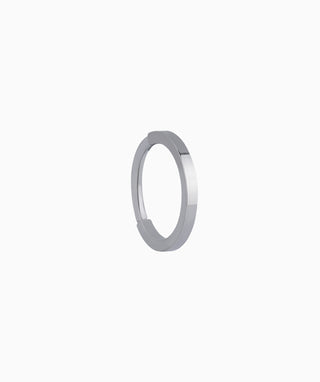 Titanium Simple Clicker Hoop - OumoJewelry